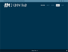 Tablet Screenshot of 3crowbar.com